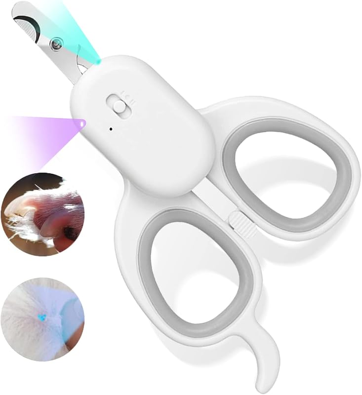 Cortador de Unhas para Gatos e Gatinhos PAKEWAY com Luz LED e Trava de Segurança