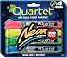 Quartet Glass Whiteboard Markers, Dry Erase Markers, Neon, 2 Pack (79551) (Pack of 2)