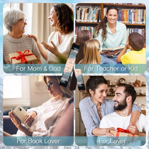 50 Pack Bookmark Christian Magnetic Bookmarks for Women Men Bible Verse Book Marker Book Lovers Page Markers for Teachers Students Reading School Office Home, Printing on 2 Side