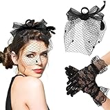 💐Hochwertige Materialien: Unser Fascinator Schwarz besteht aus hochwertigen Materialien, wodurch er leicht und angenehm zu tragen ist. Das Design ist klassisch und modisch, für den täglichen Gebrauch geeignet, exquisit und zart, einfach an- und auszuziehen, fügt Charme und Zartheit hinzu. Sie können es nach Ihrem eigenen Kleidungsstil tragen.