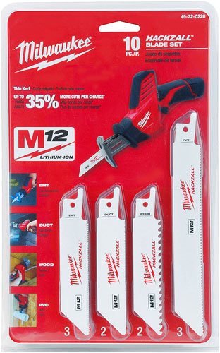 Hackzall Blade, Wood, Metal, Plastic, 10 PC