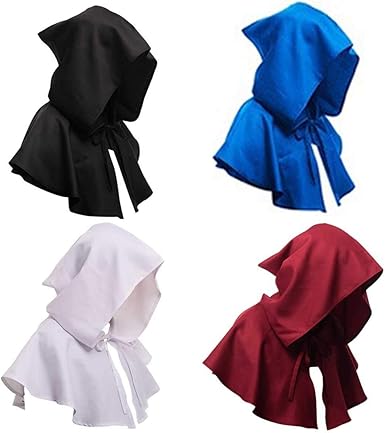 short cape with hood