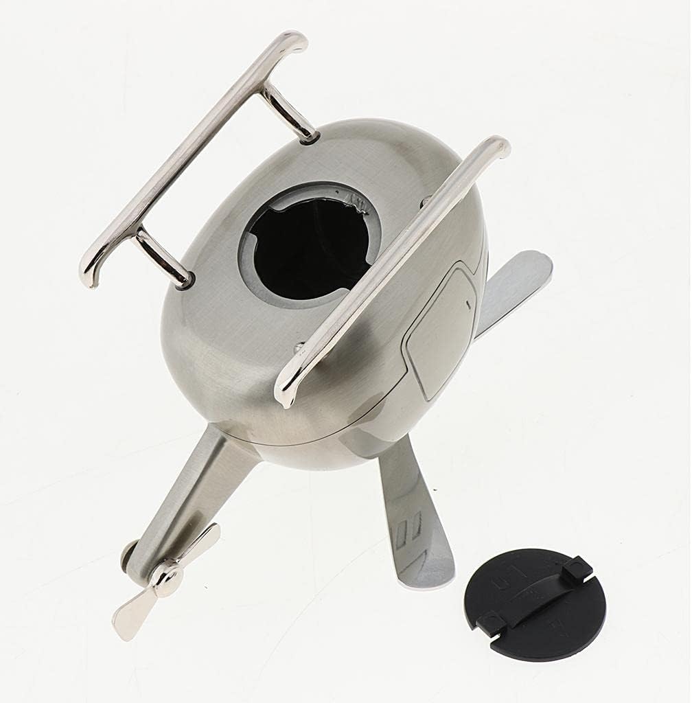 Helicopter Piggy Bank for Every Age Money-Saving Fun | Decorative Coin Pot for Boys and Girls | Unique Savings Toy with Zinc Alloy Material