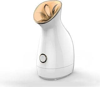 Facial Humidifiers for Home Use Professional Facial Steamer Nanoionic Hot Spray Facial Steamer to Reduce Wrinkles Moisturizing,B