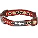 Blueberry Pet 13 Colors Tribal Print Splendid Burnt Orange Braided Dog Collar, Medium, Neck 14.5"-20", Adjustable Collars for Dogs