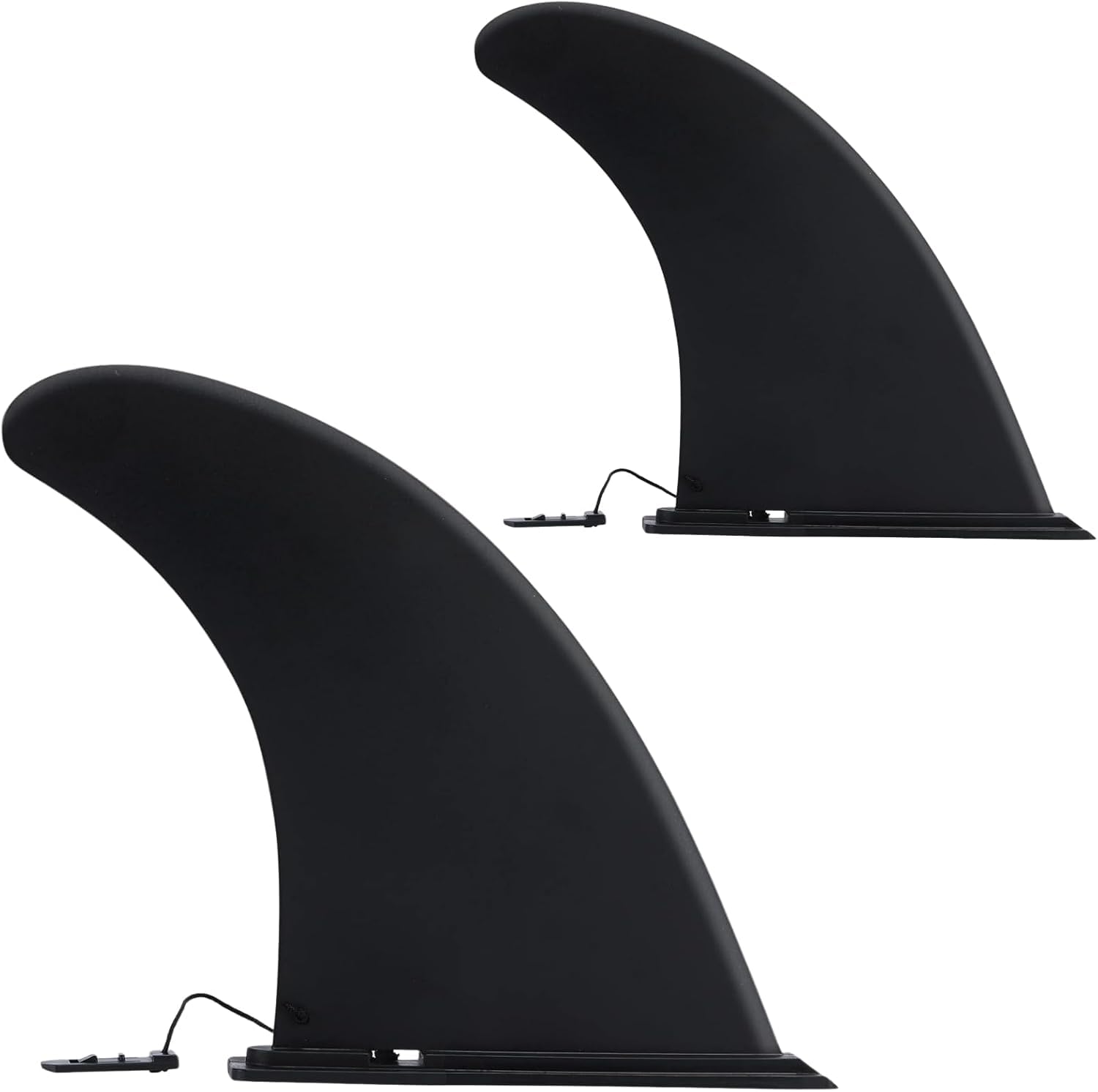 Replacement Fin (2 Pack) 9 inch for iSUP Inflatable Paddleboards, Kayaks and Canoes Plastic Fin