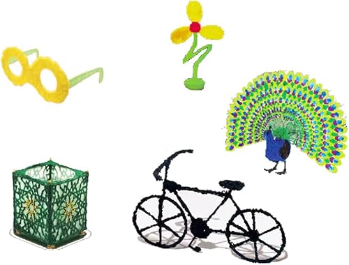 Miniatura 5 de 40 patrones de moldes de dibujo para impresora 3D, plantillas de papel para bolígrafo de impresión 3D, papel de impresión de plantilla de graffiti