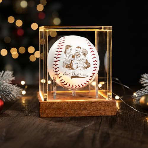 Engraved Photo Baseball