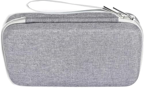 Image of Insulin Cooler Travel Case with 2 Ice Packs TSA Approved Hard Shell Diabetic Medication Bag for Insulin Pens Syringes and Tablets Compatible with Ozempic Mounjaro (Grey Small)