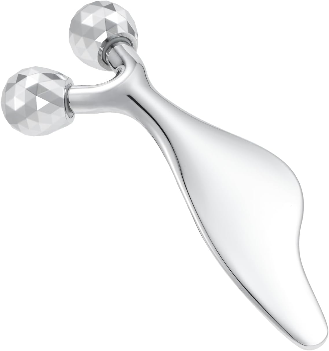 3D Metal Facial Roller Massager- Improves Complexion & Remove Eye Wrinkles, Face Massage Tool – Skin Tightening & Toning, Gua ShaTool-Tightens & Tones Skin Appearance.