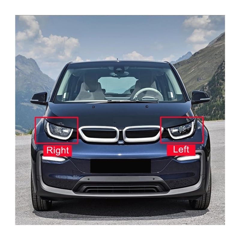 Couverture phare voiture de haute clarté pour modèle i3 séries 2014 à 2019