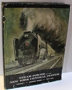 Hardcover Steam Power of the New York Central Volume 1 Book