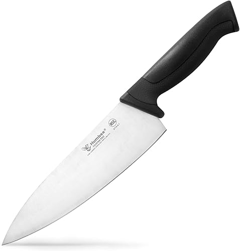Miniatura 19 de Cuchillo de chef de 10 pulgadas, hoja de acero inoxidable de alto carbono certificada NSF – Mango ergonómico codificado por colores, cuchillo de