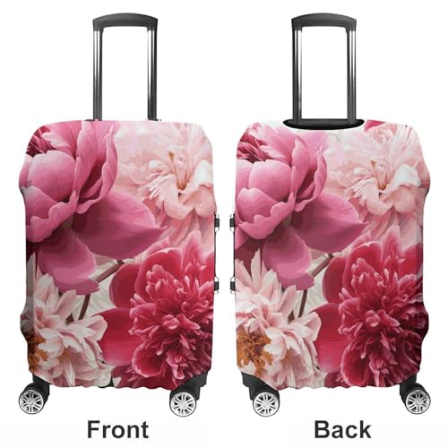 Carry on Luggage Cover Botanical Floral Suitcase Covers for Luggages Tsa Approved Travel Luggage Sleeve Protector Elastic Suitcase Protector Anti-Scratch Washable Fits 19-30 Inch Case -S3