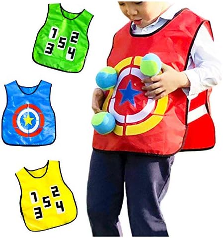 Miniatura 6 de MOCOHANA  Chaleco con 5 bolas de espuma, diseño de diodgeball