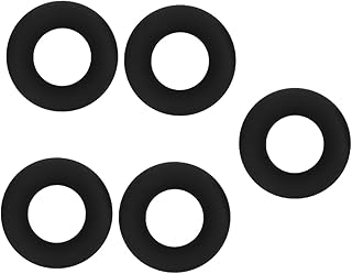 Wakauto 5 Peças Sax Filtro Carrilhão De Vento Suprimentos Anéis Coloridos Sax Alto Saxofone Mudo Capa De Sino Acessórios De Saxofone Sílica Gel Saxofone Silenciador Mudo Instrumento