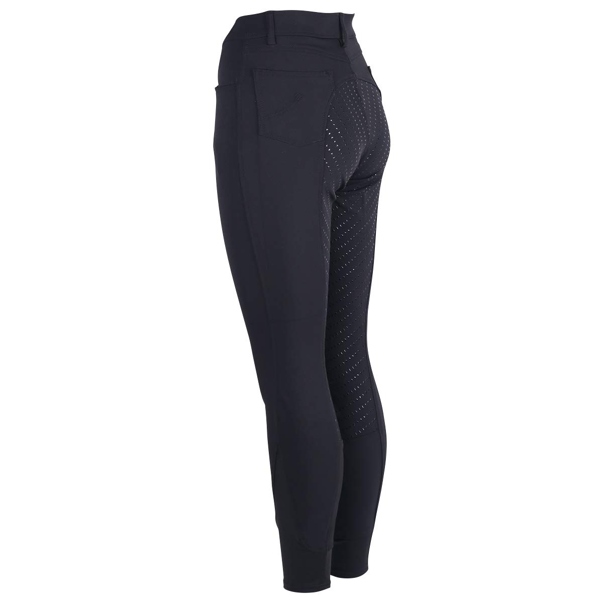 Euro-Star Evita FG bk 140 - Pantalones de equitación para niño