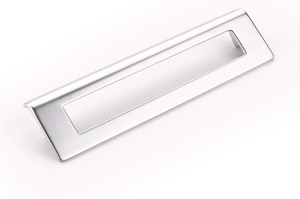 Schaub Finestrino Collection 65/16 in. (160mm) Pull, Matte Chrome 451M26