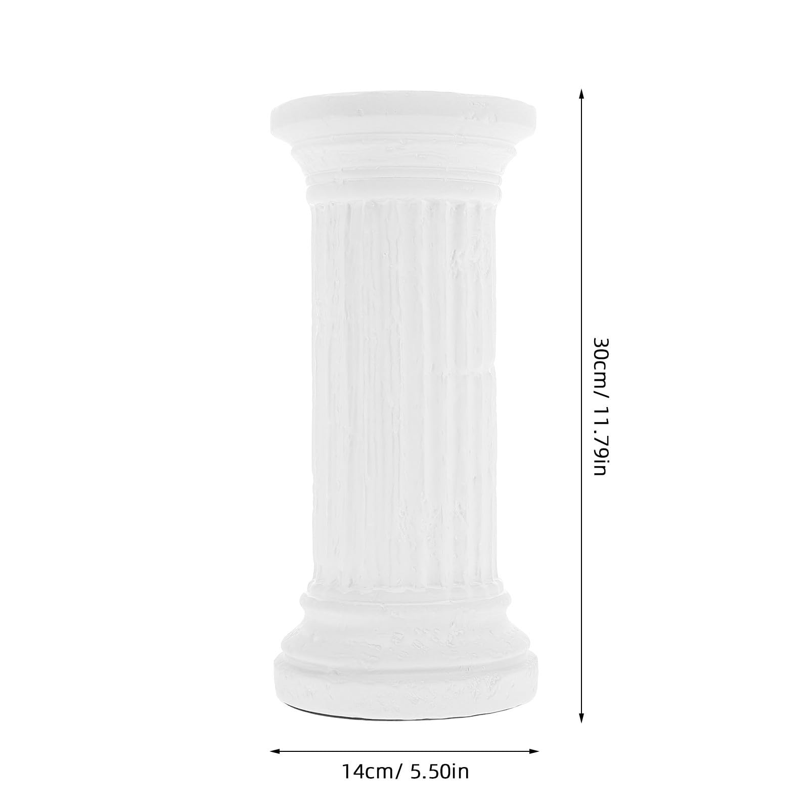 PRETYZOOM Columna de Cerámica Estilo Pilar Clásico Decorativo para Bodas