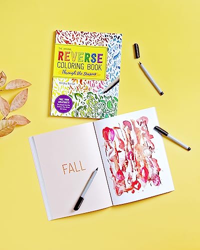 The Reverse Coloring Book(tm): Through the Seasons: The Book Has the Colors, You Make the Lines - Image 9