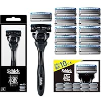 【10セット】Schick(シック) 極 KIWAMI 替刃(4コ入) シック Schick 極 KIWAMI キワミ 替刃(4コ入)きわみ - アスクル