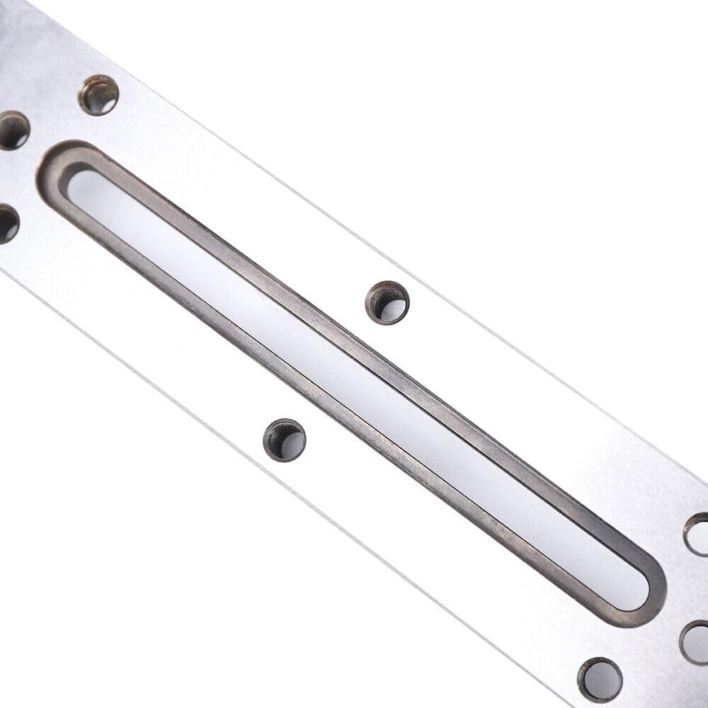 Low-speed EDM Wire Cut Fixture Tool, S136 Steel Jig, M8 Thread--High Precision, Sturdy Structure, Easy Clean, for Jewelry Making, Industrial, Aerospace, Automotive, No Assembly Need, 8.66*1.97*0.59in