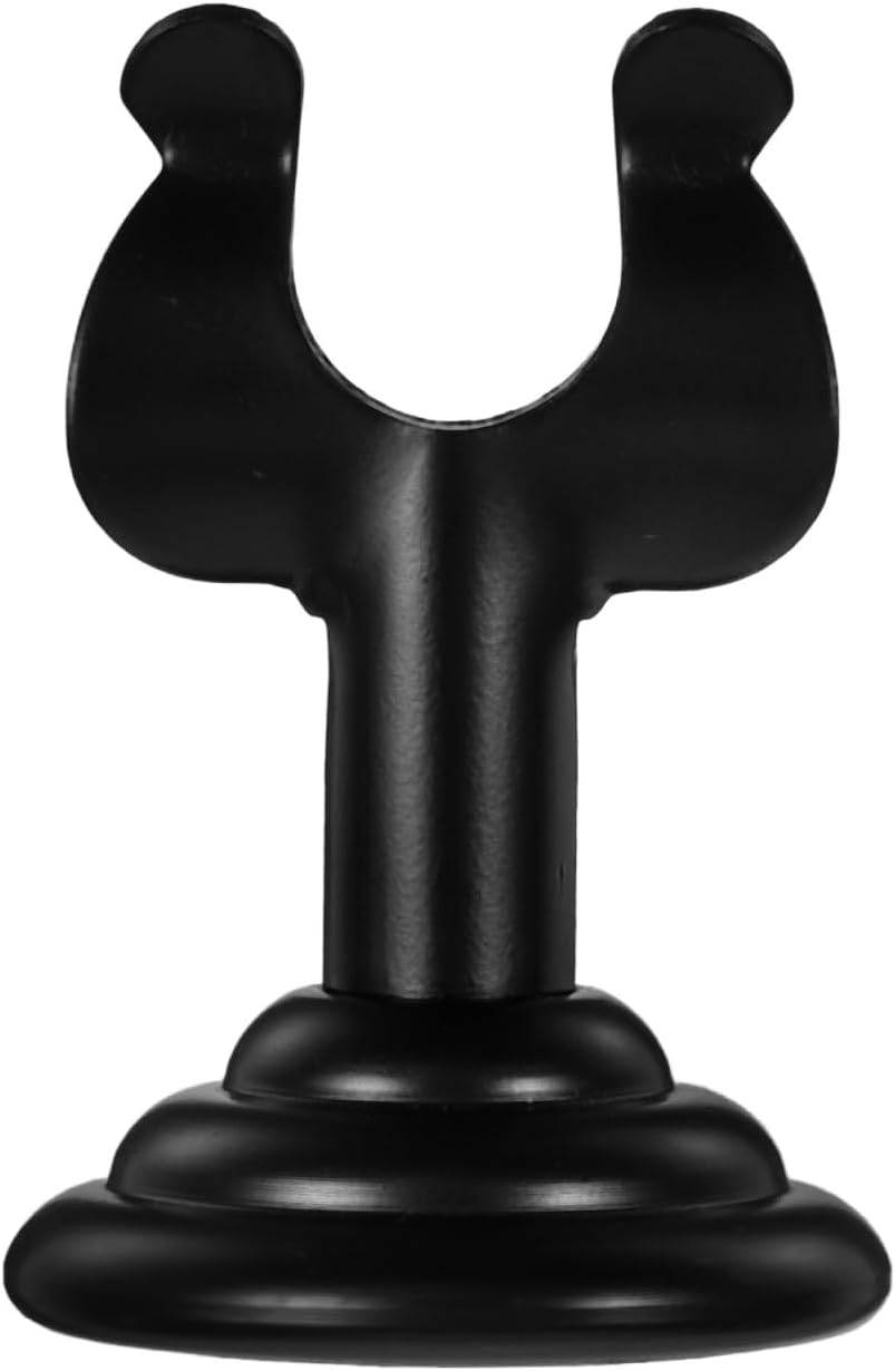Garneck Black Table Number Holder, 1 Pack, 1.6 Inch Metal Harp Clip Stand