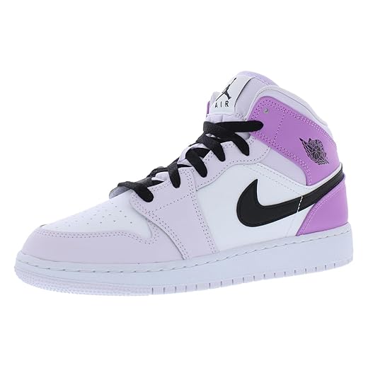 Jordan Youth Air 1 Mid GS DQ8423 501 Barely Grape - Size 6.5Y