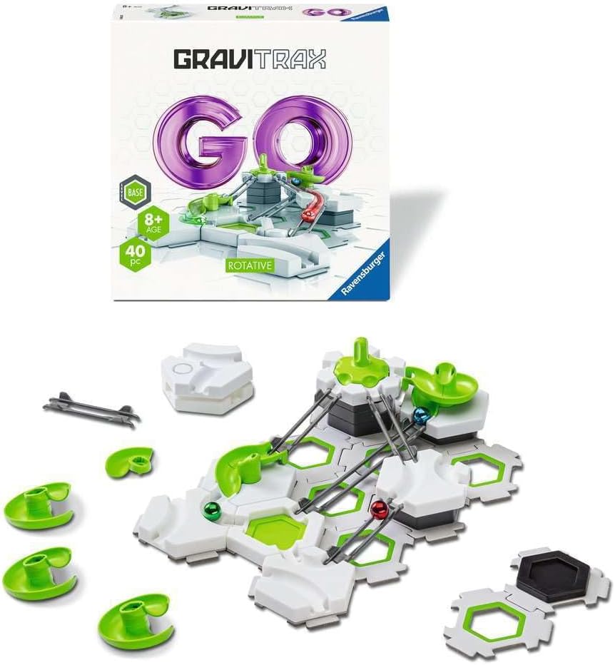 Ravensburger GraviTrax GO - Rotative Mini Starter Set | Easy Setup | Creative STEM Play | Ideal Gift for Kids 8+