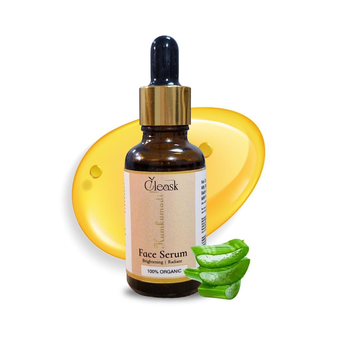 Cleask | Face Serum for Glass Skin Hydrating & Brightening Formula