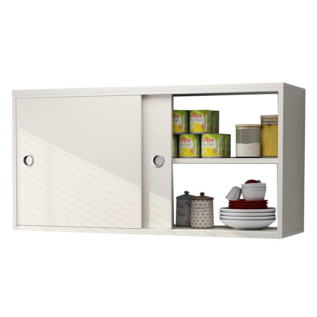 Amazon｜ウォールキャビネット キッチン引き戸ウォールキャビネット