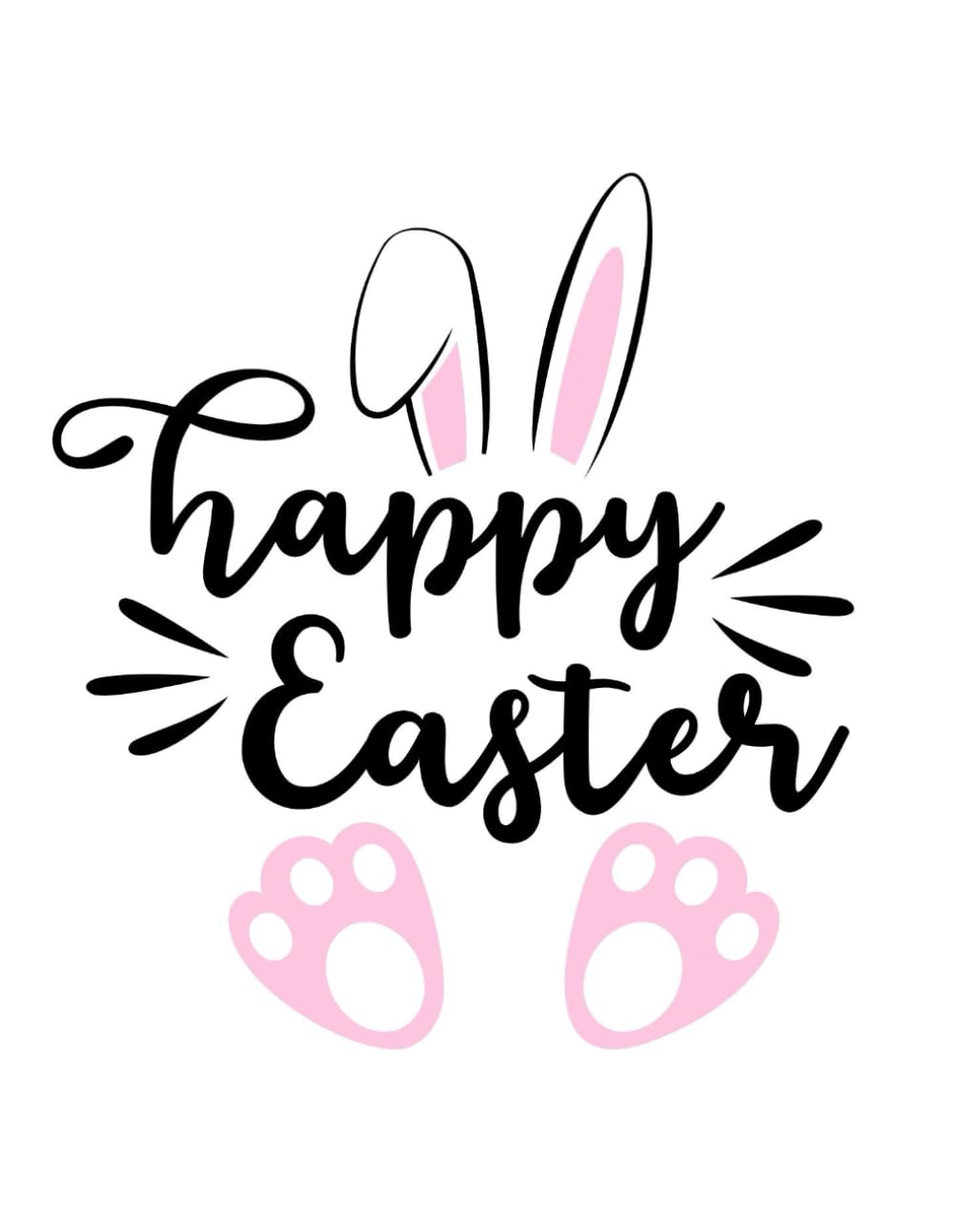 Easter Coloring Book: Cute Animals for Kids and Adults