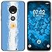 Produktbild PhoneNatic Case kompatibel mit Motorola Moto G7 Silikon-Hülle WM Argentinien M1