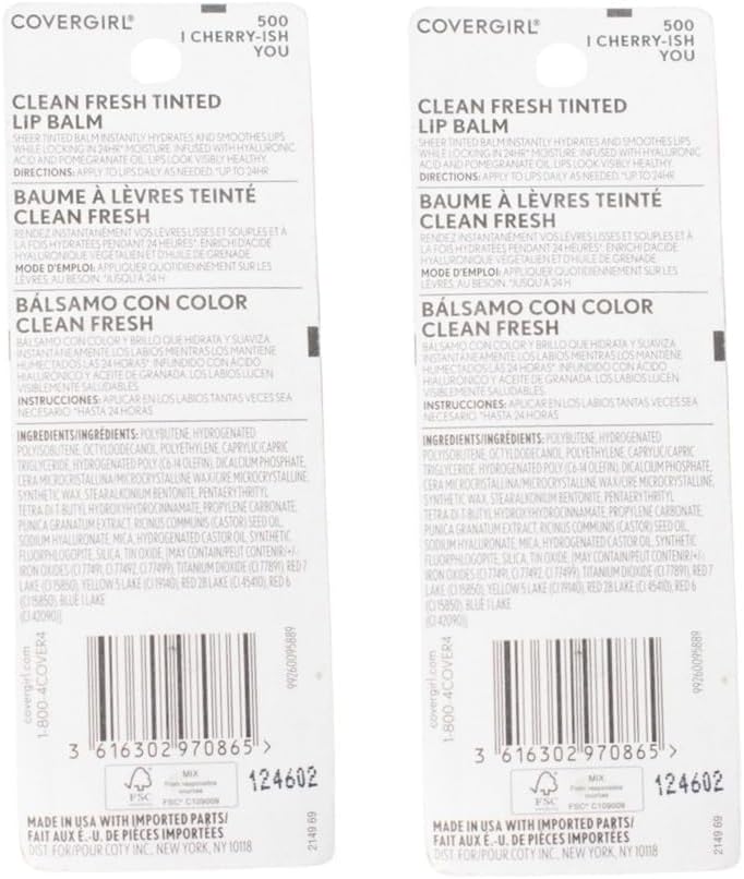 CoverGirl Clean Fresh Tinted Lip Balm view 3