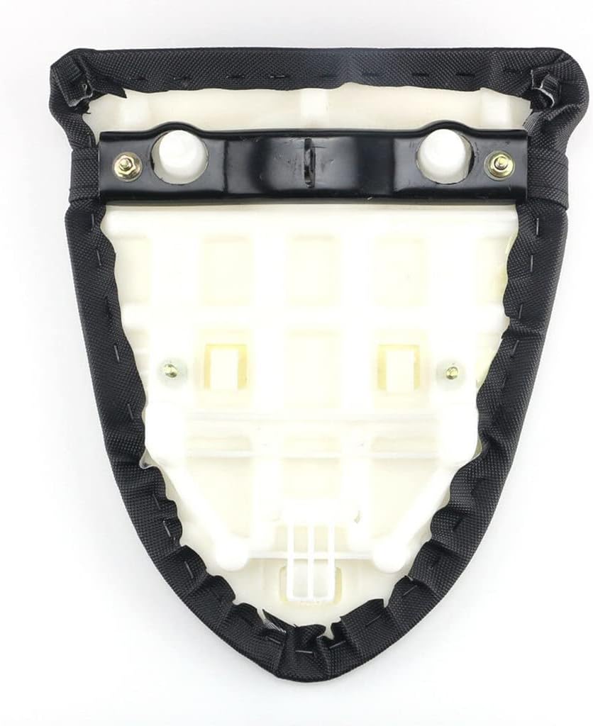 WYNMOTO Black Rear Pillion Passenger Seat for Kawasaki ZX-6R 636 2005-2006, ZX-10R 2006-2007 Motorcycle Seat