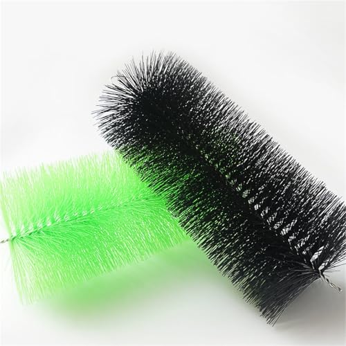 Set 20 Piezas Cepillos Filtro Acuario 40cm Negro