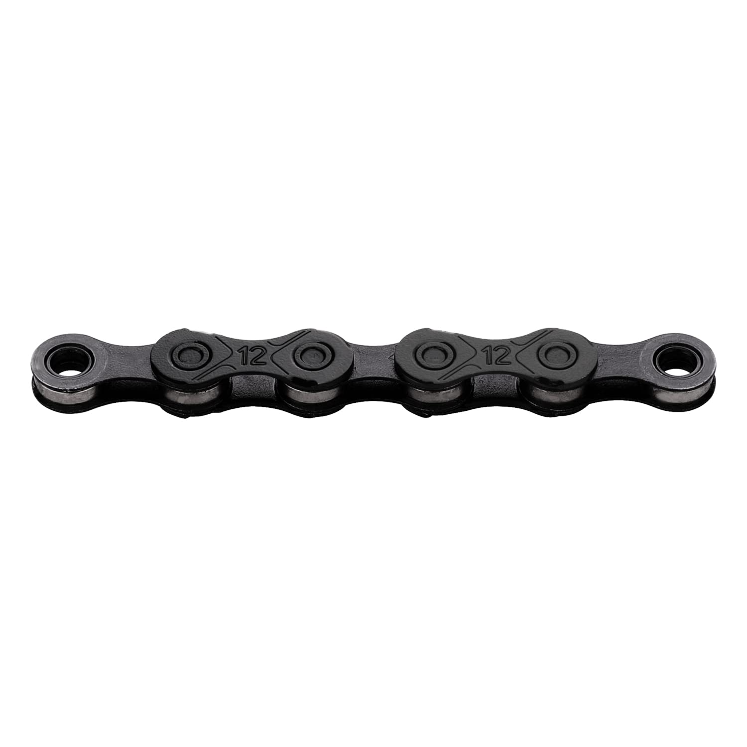 KMC Unisex – Adult X12 BlackTech Black 126 Links with ML EK
