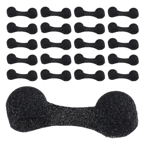 BESPORTBLE Nose Filters for Dust 100pcs Sponge Nose Plugs Breathable Nose Plug Bulk Washable Nasal Filters