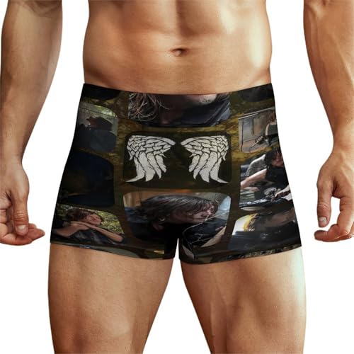 Daryl Dixon-Chapel Roan Men's Breathable Soft Underwear With Elastic Waistband, Comfortable Fit