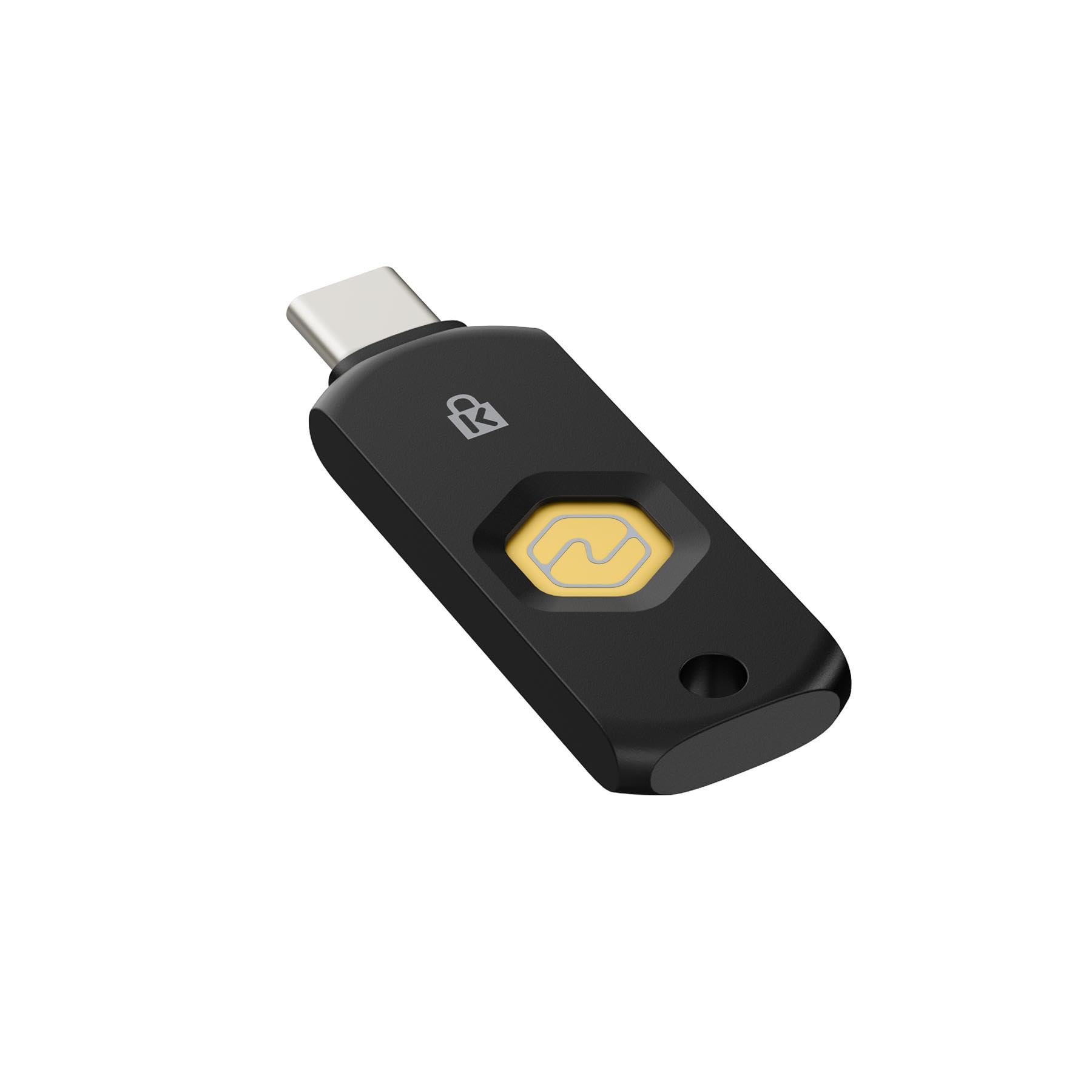 Kensington Llave de Seguridad USB-C VeriMark NFC+ con Passkey | Certificación FIDO2 Nivel 2, CTAP 2.1, autenticación NFC y USB-C para acceso seguro sin contraseña