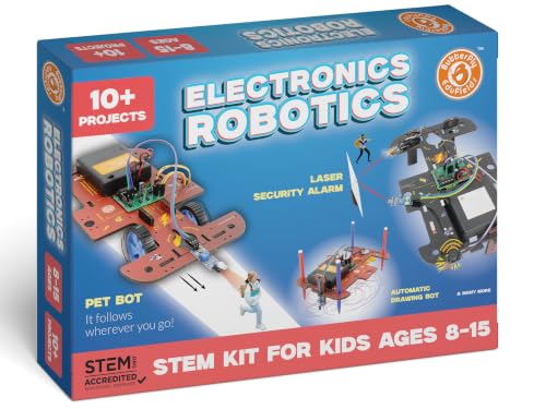 Butterfly EduFields 10in1 STEM Electronics Robotics Kit for Kids Ages 8-12