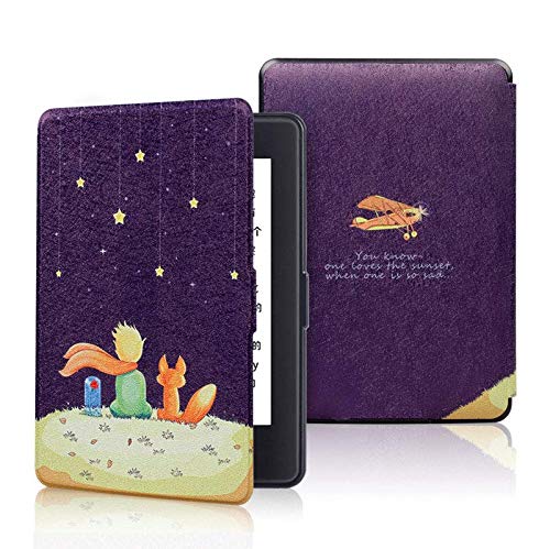 Capa Kindle 10ª geração com iluminação embutida – Auto Hibernação – Fecho Magnético – Silicone - Peq
