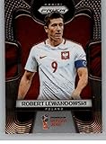 2018 Panini Prizm Soccer #146 Robert Lewandowski Poland World Cup Russia Futbol Card
