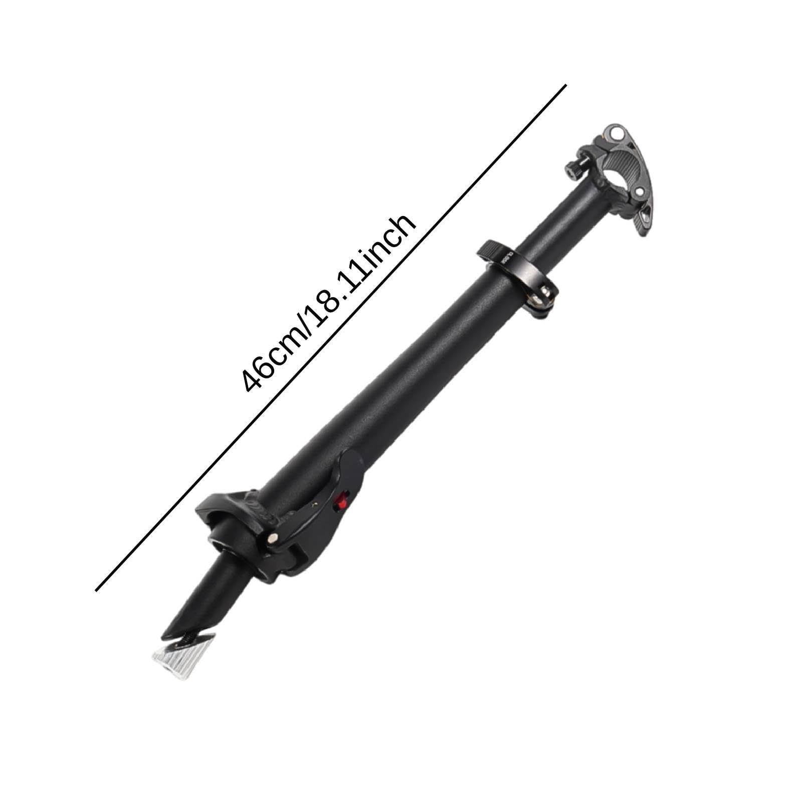 Attacco Manubrio Bici a Sgancio Rapido, Manubrio Pieghevole, Rialzo per Manubrio Bici, Lega di Alluminio, Altezza Regolabile, Componente Rialzo, Stelo, Style a