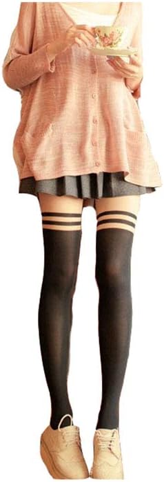 Medias Pantimedias Rayada Negra Moda Para Mujer Dama : Amazon.com.mx: Ropa,  Zapatos y Accesorios