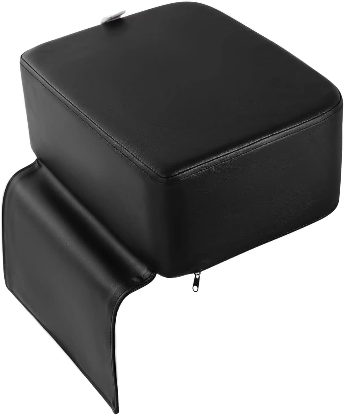 Kids Booster Seat for Dining Chair, Salon Booster Seat Cushion, Salon Booster Seat Cushion for Child Hair Cutting PU Leather Soft Barber Spa Equipment