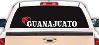 Vista 2 de Calcomanía occidental Guanajuato Mexico para Trocas Calcomanias para Autos, calcomanías mexicanas para camiones y autos, estilo ranchero