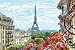 OSFWFYG 3000 Pcs Puzzle Jigsaw Puzzle Vue sur La Ville Parisiennepuzzle en Bois Adulte Super Difficile Intelligence Puzzle Puzzle Decompression Familiale Collection De Jeux Cadeaux