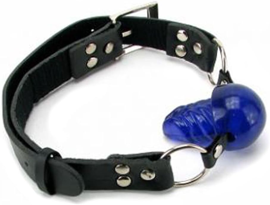 Sexy Soft Rubber Gag with Leather Strap