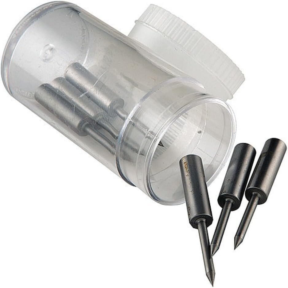 Allpax Center Pins, M, 1-7/16", PK6 AX3511-1, Each, Silver Steel, Straight, Hardware Pin